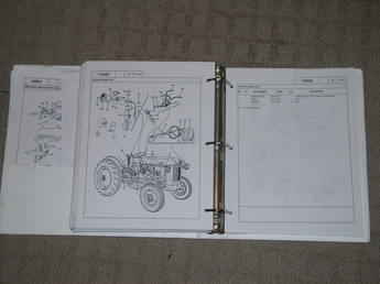 Ford 8N Jubilee Parts Book