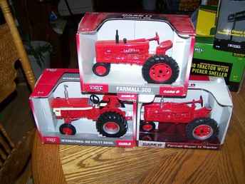 Farmall Toy Tractors Mint In B