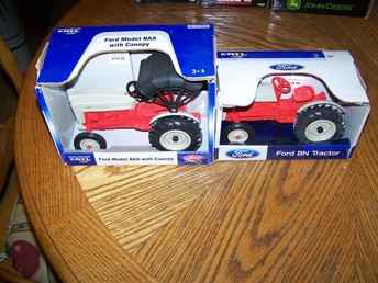 Ford Toy Tractors Mint In Box