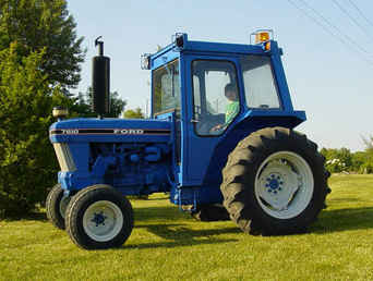 Ford 7610 Cab Tractor