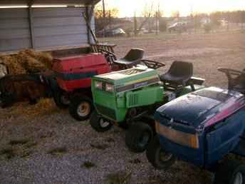 3 Project Or Parts Mowers