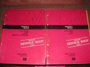 830 & 2030 Operators Manual