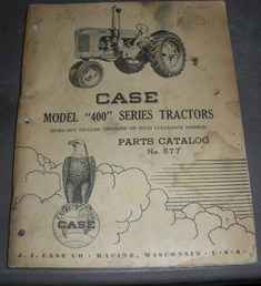 Case 400 Parts Catalog