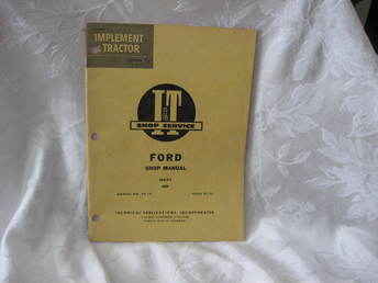 Ford  I&T Manual