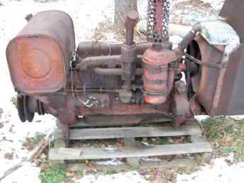 Ih 263 Gasoline Combine Engine