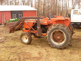 Allis Chalmers 160 Diesel Tractor Loader