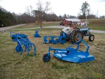 Ford 4000 And 5 Implements