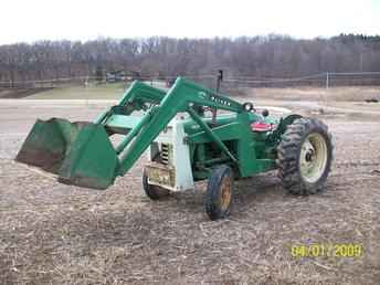 Oliver Super 55, Loader, PS, 