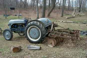 Ford 9 N Tractor W/ Implements