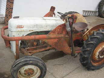 51 Ford 8N With Loader