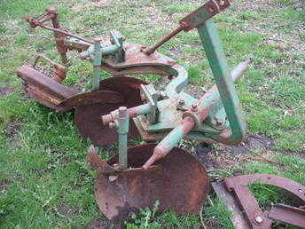 John Deere 3 PT Disk Plow--2 Bottom 