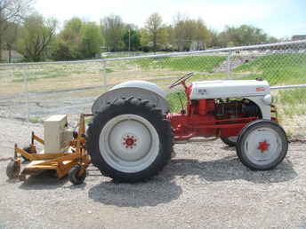 8N Ford Tractor W/Mower