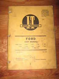 Ford 600, 800, 900 Manual