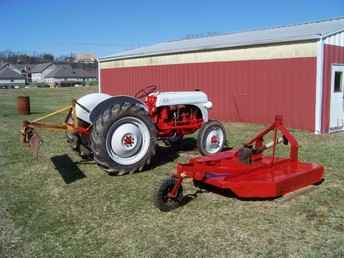 Ford 8N With 3PT. Implements