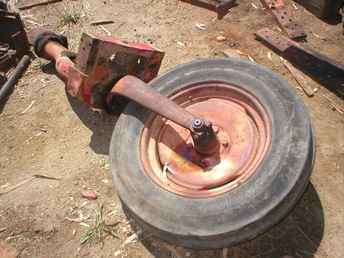 Farmall M Single Front Wheel