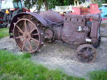 1929 Case L Rear Steel