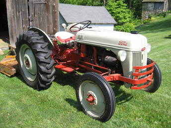Ford 8N With Woods Mower