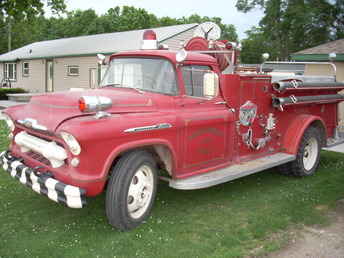 1956 Chevy Firetruck Loook!!!!