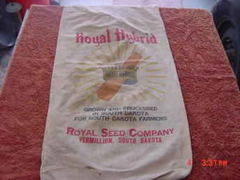 Royal Hybrids Cloth Seed Sack