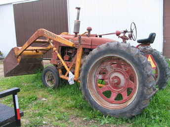 Farmall M With Loader