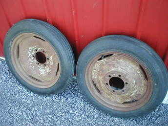 Ford 8N Front Rims And Tires