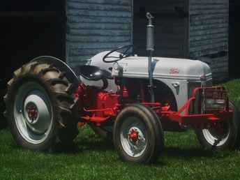 1952 8N Ford Red Belly Tractor