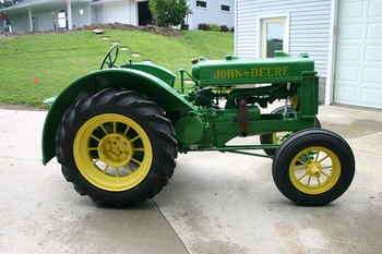 Used Farm Tractors For Sale: Restored John Deere B Orchard (2009-07-12 ...