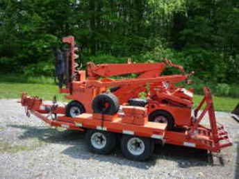 Mini-Derrick Crane W/Trailer