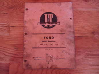 Ford 2N, 9N, 8N Manual