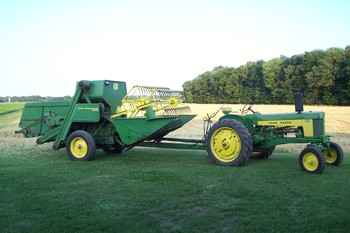 John Deere 42 Eb Combine Nice