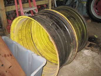Used Farm Tractors for Sale: John Deere 4850 Rear Rims (2009-08-05 ...