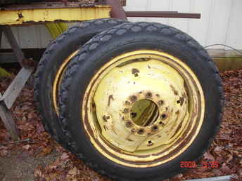 Turf Tires & Adaptors For 8N