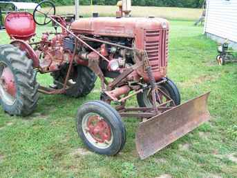 Farmall Super A Front Blade