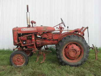 1953 Farmall Super A & Cultiva