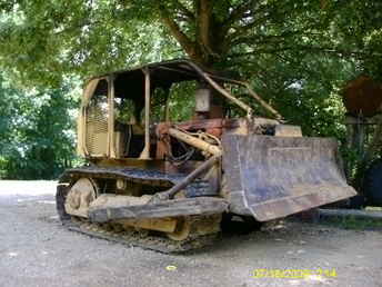 D4D Cat Dozer Fire Damage