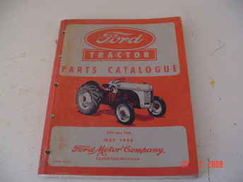 8N/9N/2N 1939-1950 Parts Book