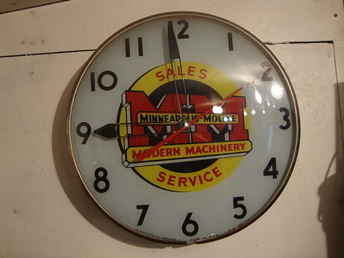 40'S Original Minneapolis Moline Clock