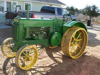 1943 John Deere BR On Steel