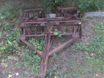 Old Big Disc Harrow