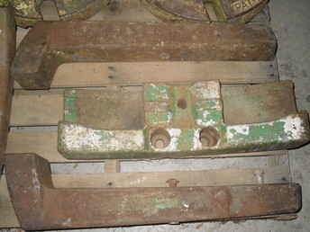 John Deere 3 Piece Front Weight Set 