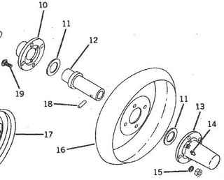 Rear Wheel For John Deere 3PT Plow