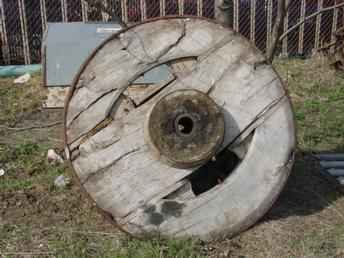 Oxen Wagon Wheel