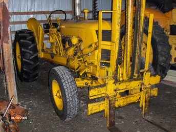 Cockshutt Rcaf Forklift