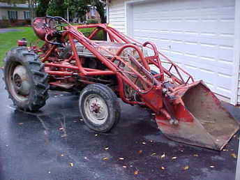 Loader Tractor-Ford 8N