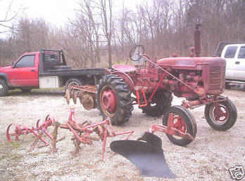 Farmall Super A 1PT Implements