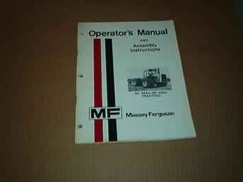 Operators Manual/MF 4840/4880