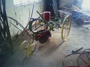 Horsedrawn John Deere Corn Planter