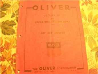 Oliver 355 3PT. Sickle Mower