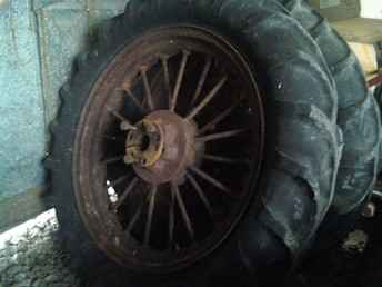 Rear Spoke Wheels