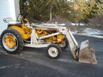 1963 Cub With Ih 1000 Loader